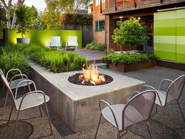 Small Garden, Fire Pit, Modern Garden
Scot Eckley Inc.
Seattle, WA