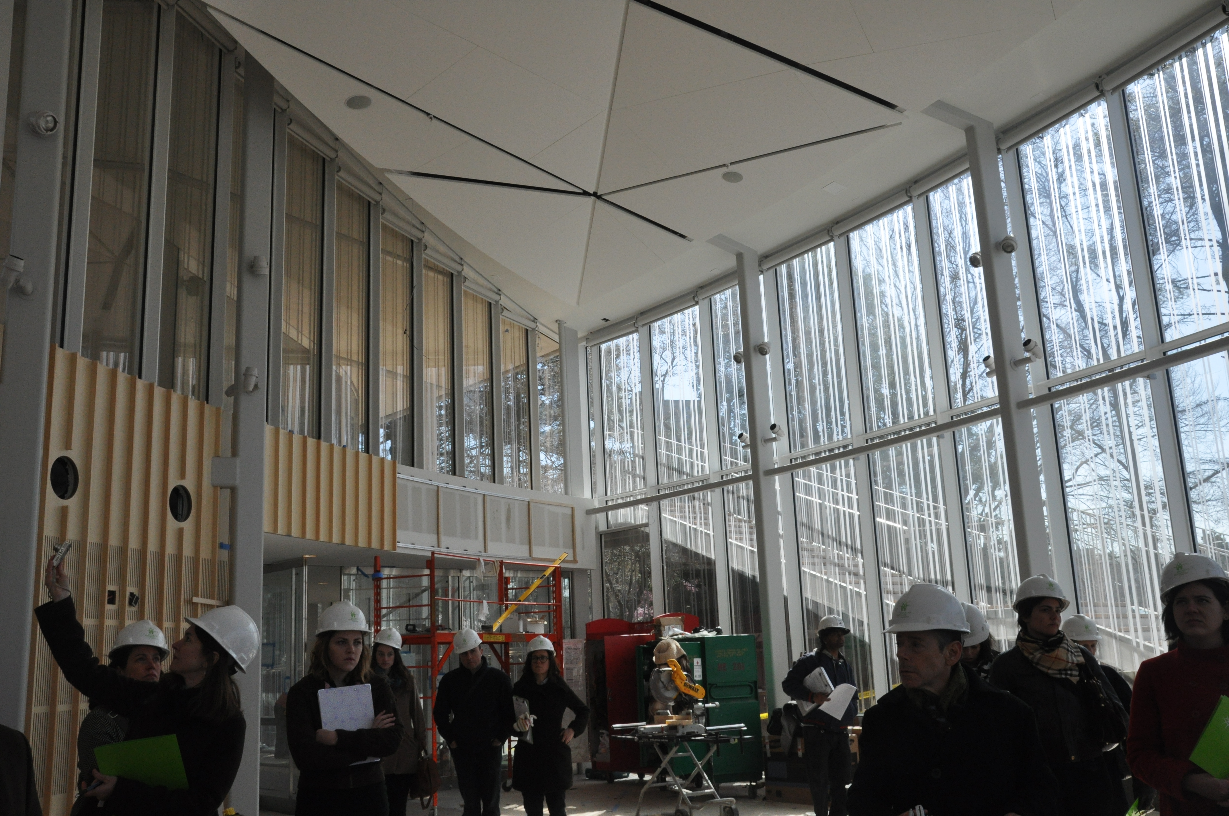 bbg visitor's center interior