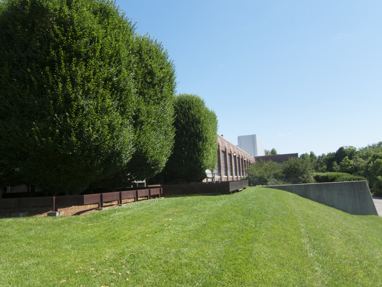 Dia Beacon lawn Dia Beacon lawn