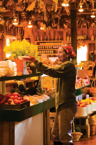 Morning Glory farm stand