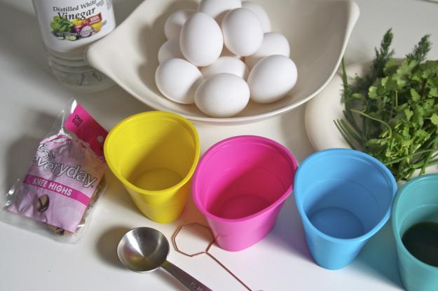 materials for Easter Eggs