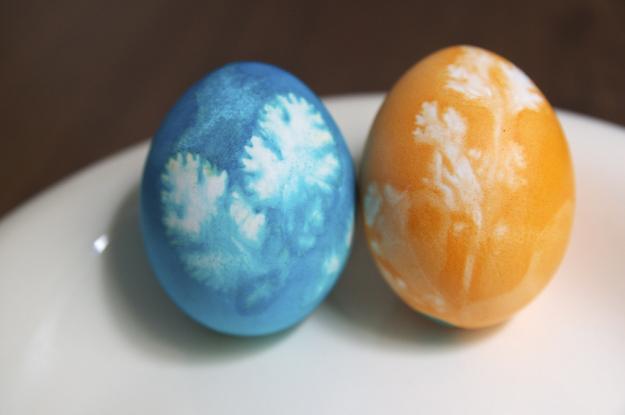 finished easter eggs