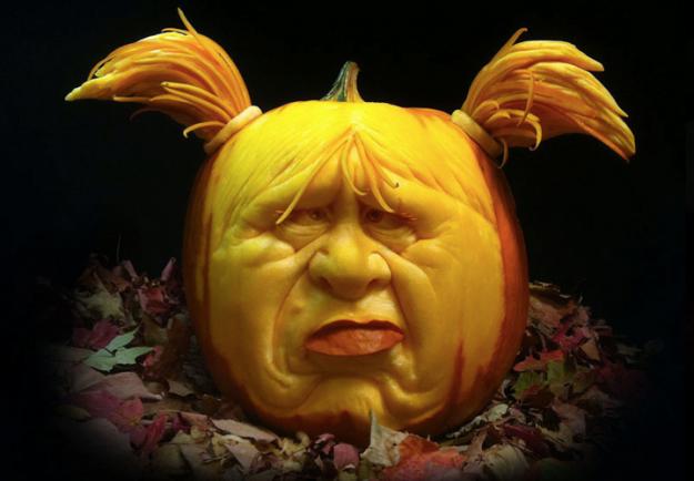 Ray Villafane's Pumpkin Portraits