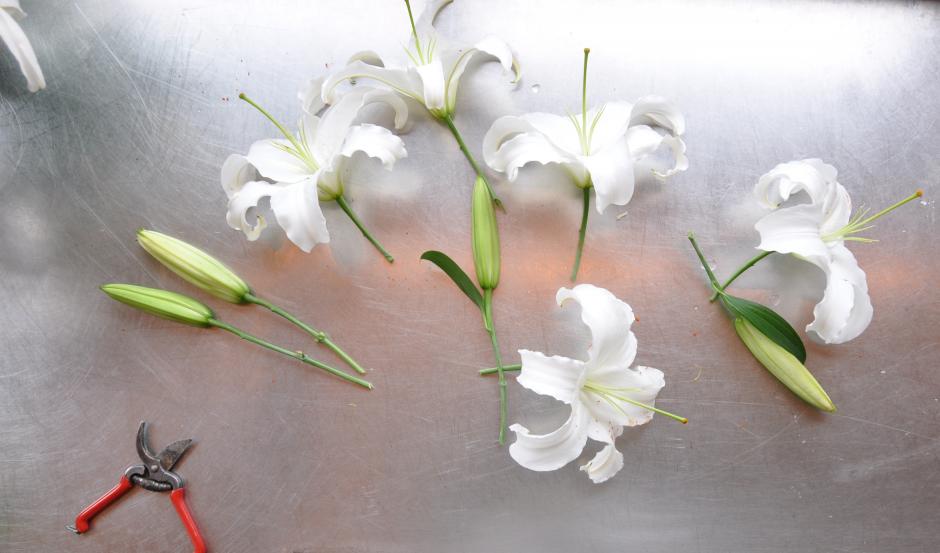 flower wreath how-to