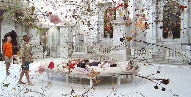 Art & Botany: Falling Garden