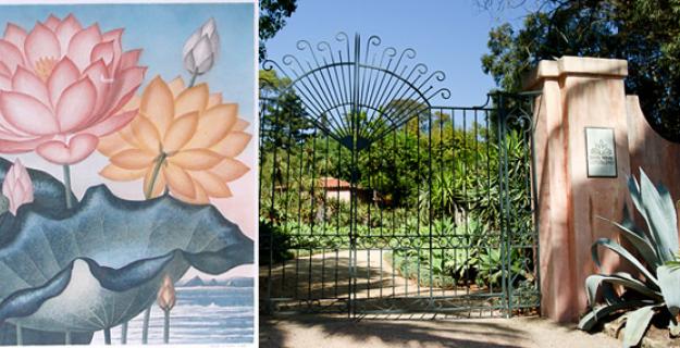 Art & Botany: "Plant Hunters: Botanical Illustrations from the 16th to 19th Centuries" at Lotusland Garden Art & Botany: "Plant Hunters: Botanical Illustrations from the 16th to 19th Centuries" at Lotusland Garden