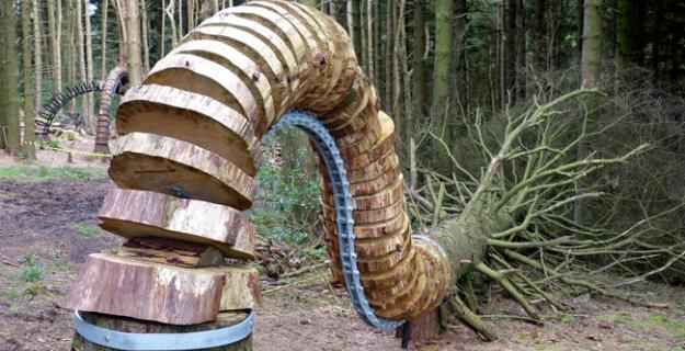 A Sculptural Ode to England's Landscape & Witch Hunts