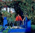 yves saint laurent in garden