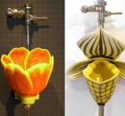 Flower urinals