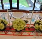 Juniper carnation holiday arrangement 5
