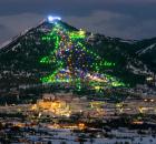 Mount Ingino Christmas Tree