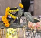 Renny and Reed high heel flower shoes