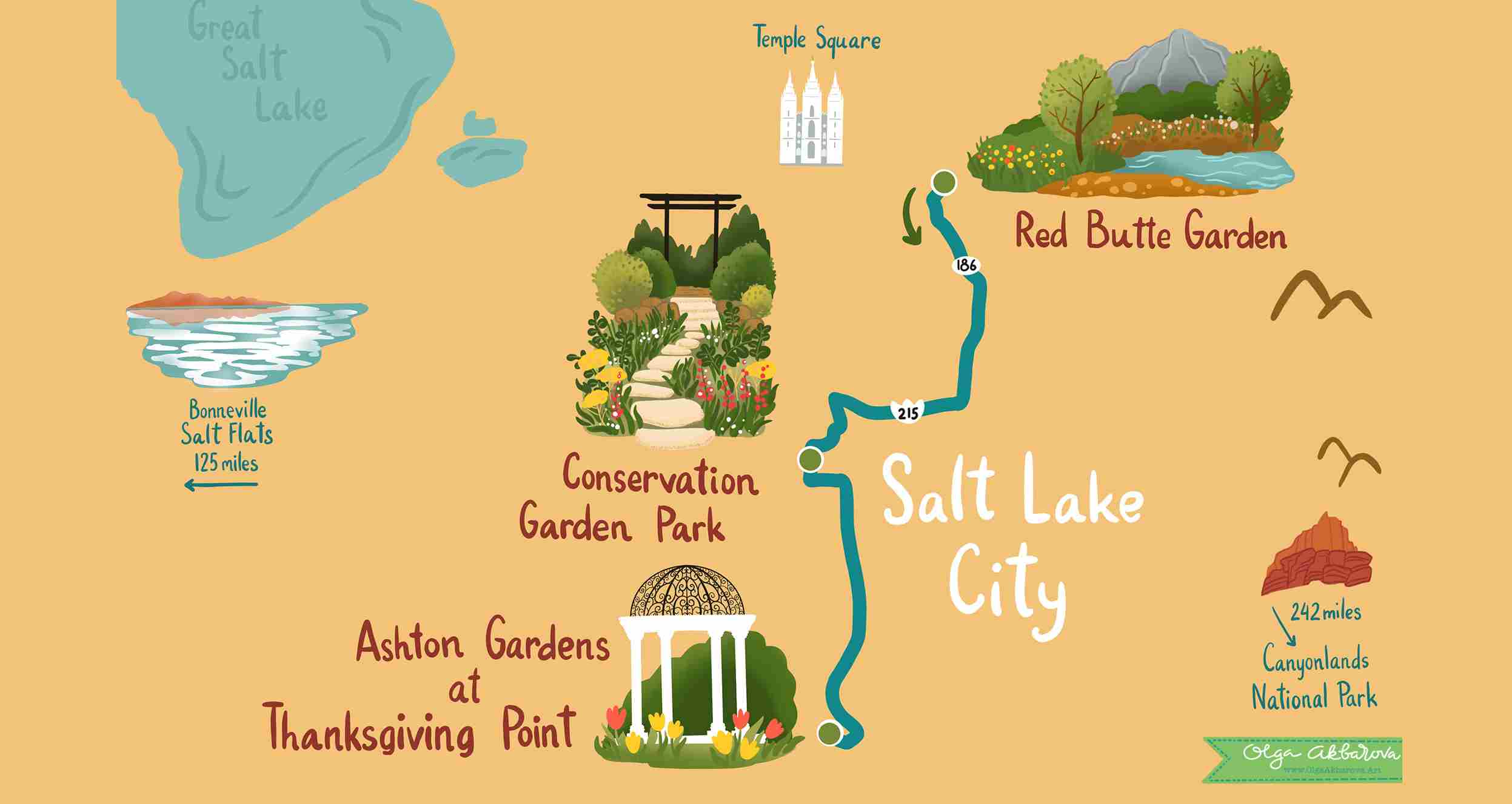 Best Gardens In Salt Lake City Self Guided Day Trip Garden Design