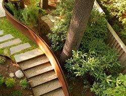 Garden Stairway, Water Rill, Steel
Shade Garden Pictures
Julie Moir Messervy Design Studio
Saxtons River, VT
