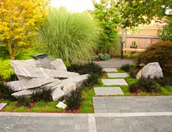 A Variety Of Pavers In A Modern Garden
Garden Design
Calimesa, CA