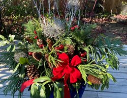 Blue Ceramic Holiday Container
Garden Design
Calimesa, CA