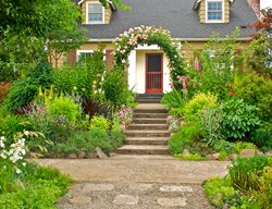 Cottage-Style Garden With Arbor, Climbing Rose Arbor
Garden Design
Calimesa, CA