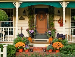 Fall Front Porch, Potted Plants
Garden Design
Calimesa, CA