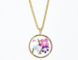 Flower Necklace, Pressed Flowers, Pendant
Erwin Pearl
New York, NY