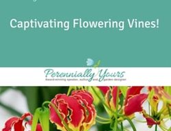 Flowering Vines Course
Perennially Yours
PA
