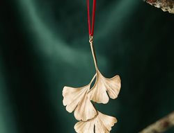 Ginkgo Ornament, Pewter, Leaves
Terrain
