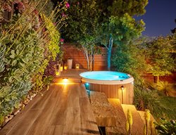Hot Tub Living Wall, Succulent Wall, Hot Tub 
Planted Earth Design
Berkeley, CA
