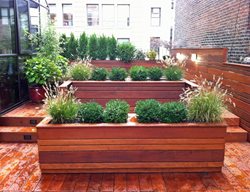  Ipe Roof Deck, Ipe Planters
Amber Freda Home & Garden Design
New York, NY