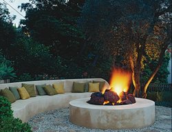 Lava-Rock Fireplace
Jeff Andrews - Design
Los Angeles, CA