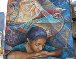 Mural At Callowhill And 19th Streets.
Garden Design
Calimesa, CA