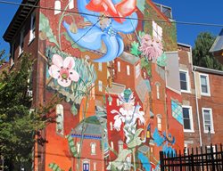 Mural At Olive And Brown Streets.
Garden Design
Calimesa, CA