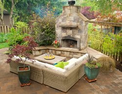 Outdoor Fireplace With Seating, Outdoor Fire Feature
Garden Design
Calimesa, CA