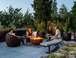 Patio Garden With Firepit
Rose Brady Keane Landscape Architecture
Portland, OR