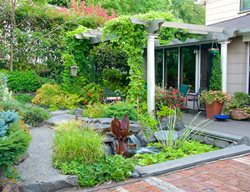 Patio Waterfall And Pond
Garden Design
Calimesa, CA