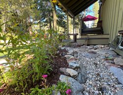 Rock Border Around Home
Garden Design
Calimesa, CA
