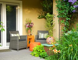 Shaded Porch Seating Area
Garden Design
Calimesa, CA