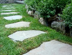 Stone And Grass Walking Path
Garden Design
Calimesa, CA