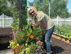Tracy In Garden With Scissors
Garden Design
Calimesa, CA
