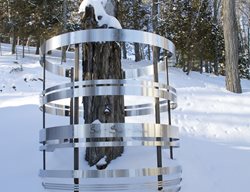 Tree Rings Sculpture, Pat Webster
Site & Insight
North Hatley, Quebec