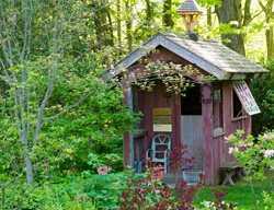 Whimsical Playhouse, Garden Playhouse
Garden Design
Calimesa, CA