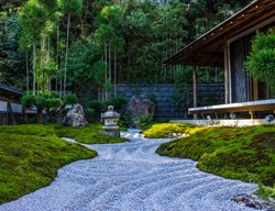 Zen Garden, Japanese Garden, Raked Gravel Garden
Shutterstock.com
New York, NY