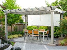 Shade Arbor, Summer Garden Barbara Hilty Landscape Design LLC Portland, OR