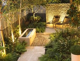 Dry Stone Wall, Water Tough, Small Garden
"Dream Team's" Portland Garden
Daniel Shea Contemporary Garden Design
Norfolk, UK
