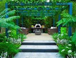 Garden  "Dream Team's" Portland Garden  Garden Design  Calimesa, CA