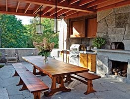 Grd0612_el1  "Dream Team's" Portland Garden  Chatfield Design  Rockport, ME