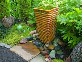 Pondless Fountain, Water Feature
Garden Design
Calimesa, CA