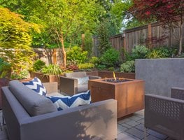 Outdoor Living Room, Retaining Walls
"Dream Team's" Portland Garden
Garden Design
Calimesa, CA