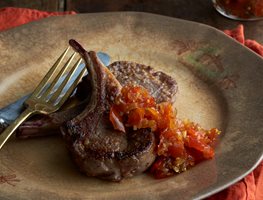 Lamb Chops, Chile Relish
Garden Design
Calimesa, CA