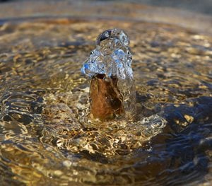 bubbler in fountain