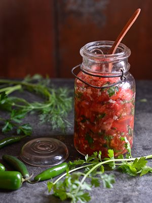 Vermont Maple, Tomato Salsa
Garden Design
Calimesa, CA