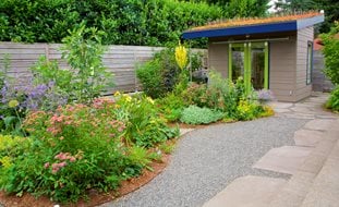 Perennial Border, Gravel And Shed
Garden Design
Calimesa, CA